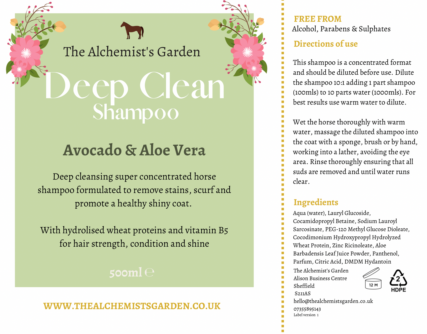 Deep Clean Shampoo