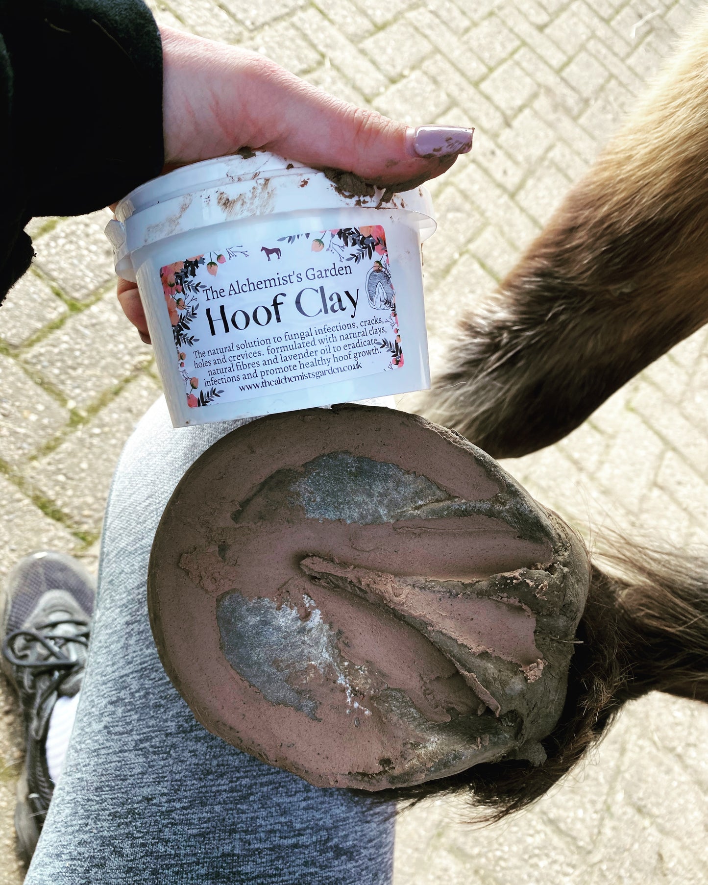 Anti-Bacterial Hoof Clay